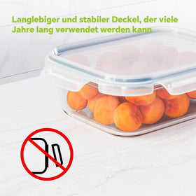 TUSEASY transparent glass allows quick content visibility for planning.