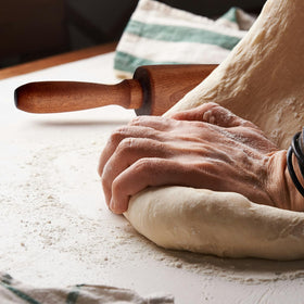 TUSIWIT Classic Sapele rolling pin stored safely to extend durability.