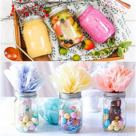 TUZAZO BPA-free PET plastic jar ensures safe storage for dry goods.
