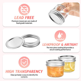TUZAZO two-piece lid demonstrates secure sealing for fresh-tasting small portions.