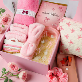 TUZELIYA greeting card with makeup brush set, adds a personal touch