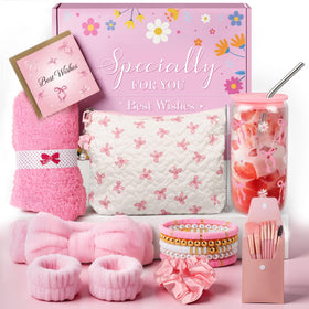 TUZELIYA pink gift box unboxing, ideal for birthdays and celebrations