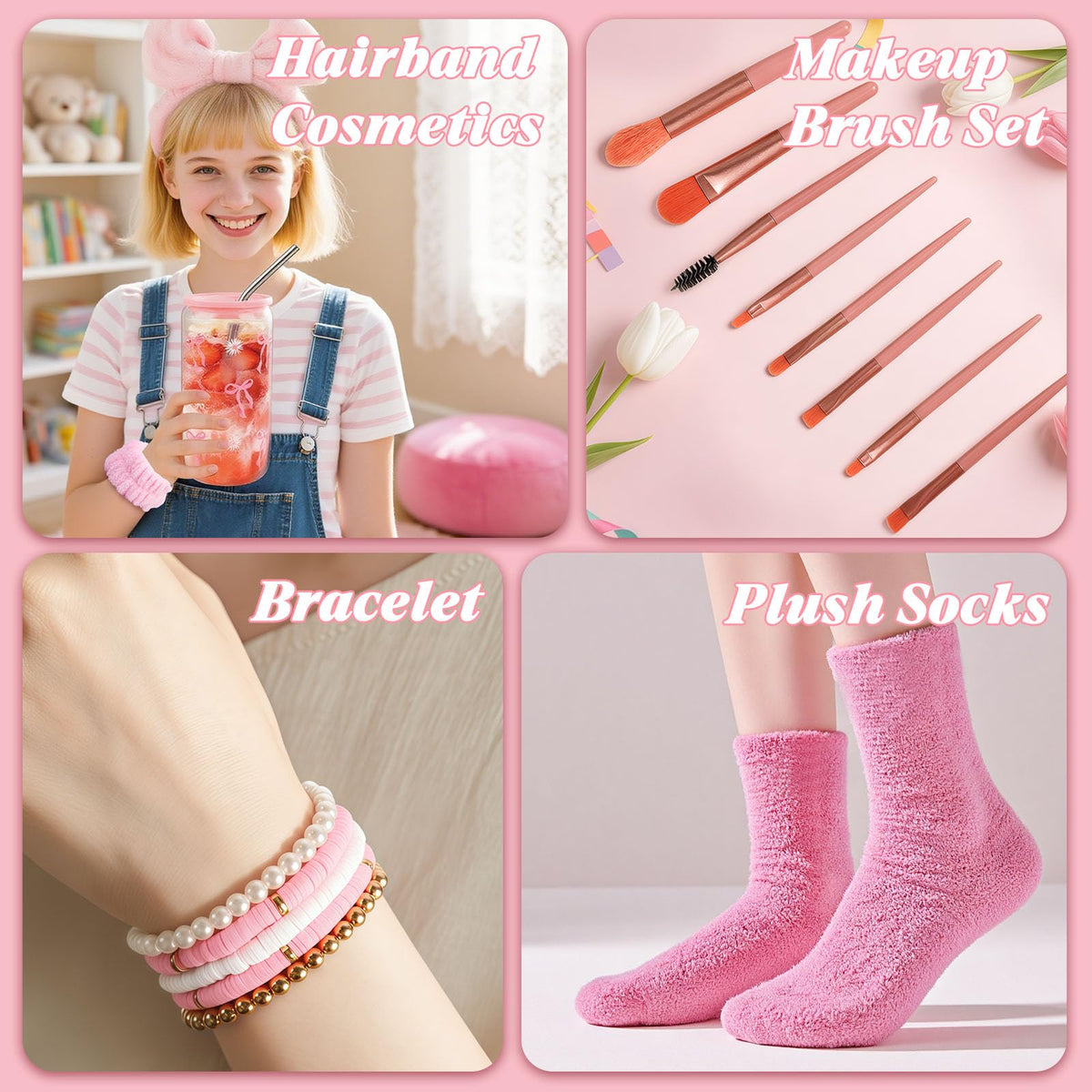 TUZELIYA plush headband, soft and hair-friendly for skincare routines