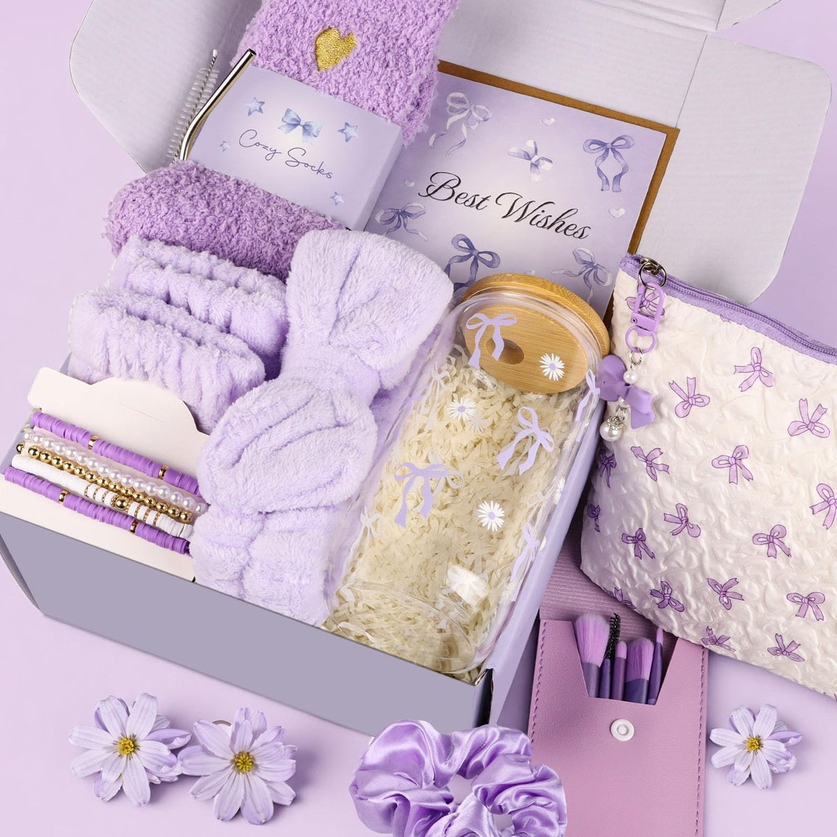 TUZELIYA plush headband for tidy skincare routines