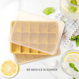 Tvmania Ice Tray Removable Lids provide easy release and odor protection