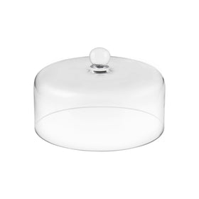 Twakutwaku 9.6-inch glass cake dome for elegant display and keeps bakery treats fresh