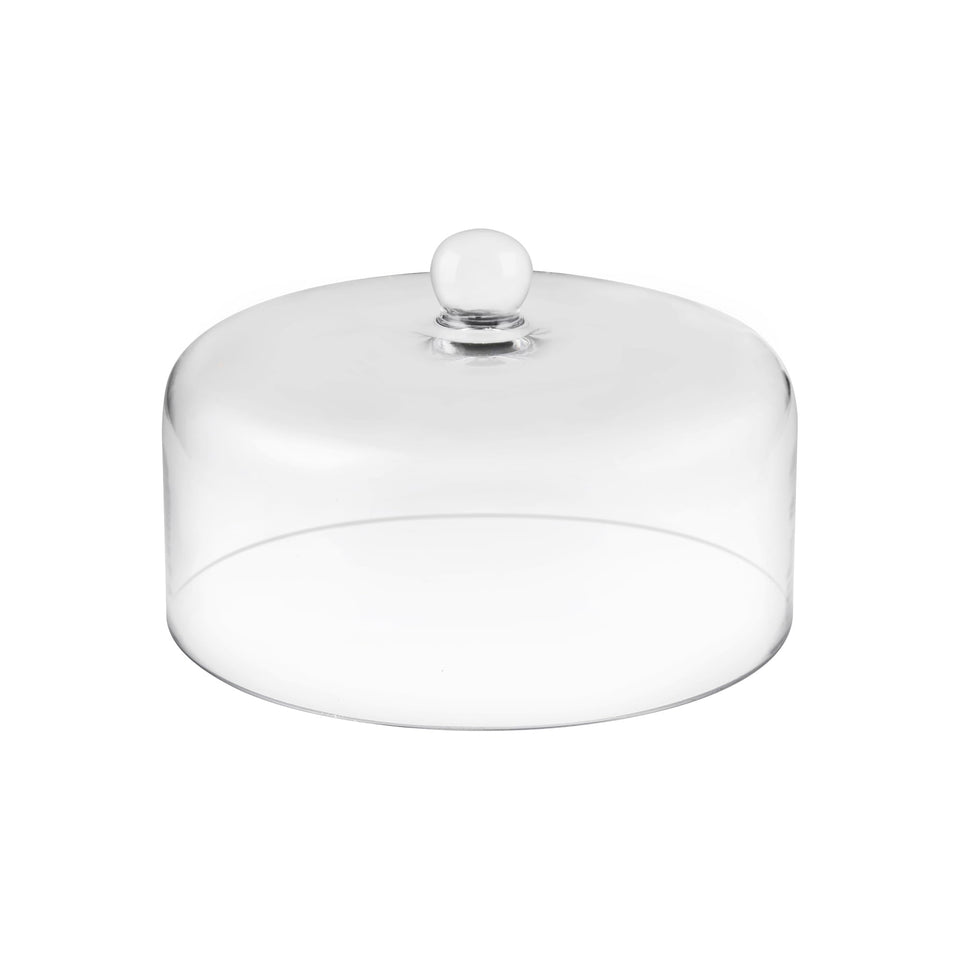 Twakutwaku 9.6-inch glass cake dome for elegant display and keeps bakery treats fresh