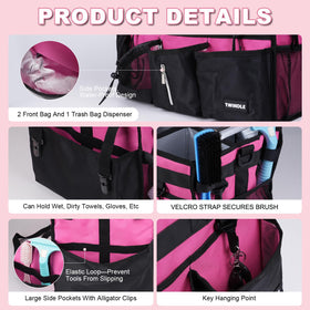 TWINDLE front pockets and mesh pocket for essentials