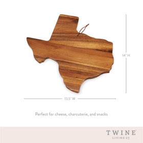Twine serving platter with cheese and fruits supports casual gatherings and elegant tables.