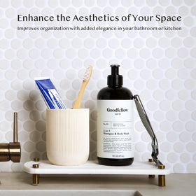 TWINKLE MOMENT kitchen and bathroom organizer for neat, stylish sinks.