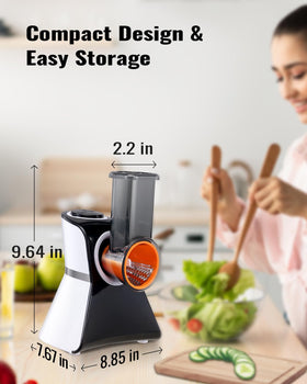 TWOMEOW dishwasher-safe attachments simplify cleanup.