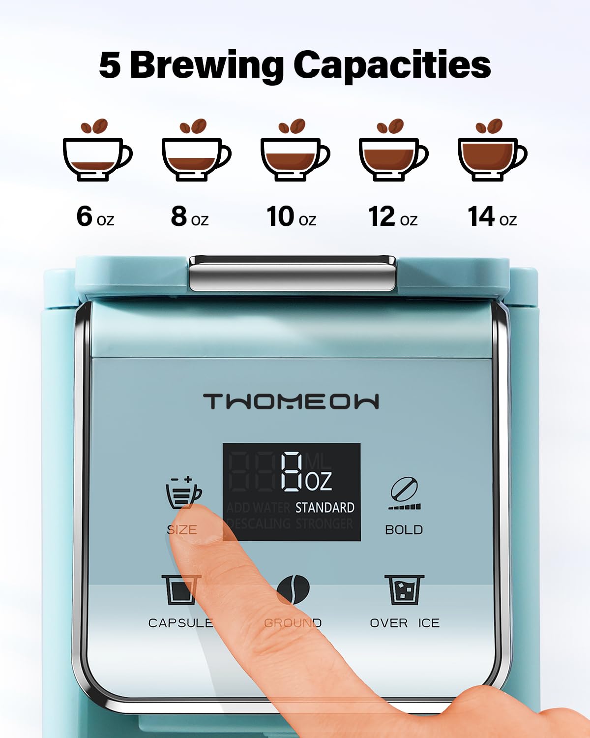 TWOMEOW includes reusable filter for eco-friendly brewing