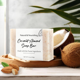 TXBOSWF gift set soap: almond coconut frosted soap for refreshed skin