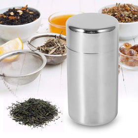 Tyenaza versatile storage keeps tea, coffee, spices and nuts organized.