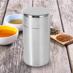Tyenaza airtight double lid helps protect contents from light and heat.