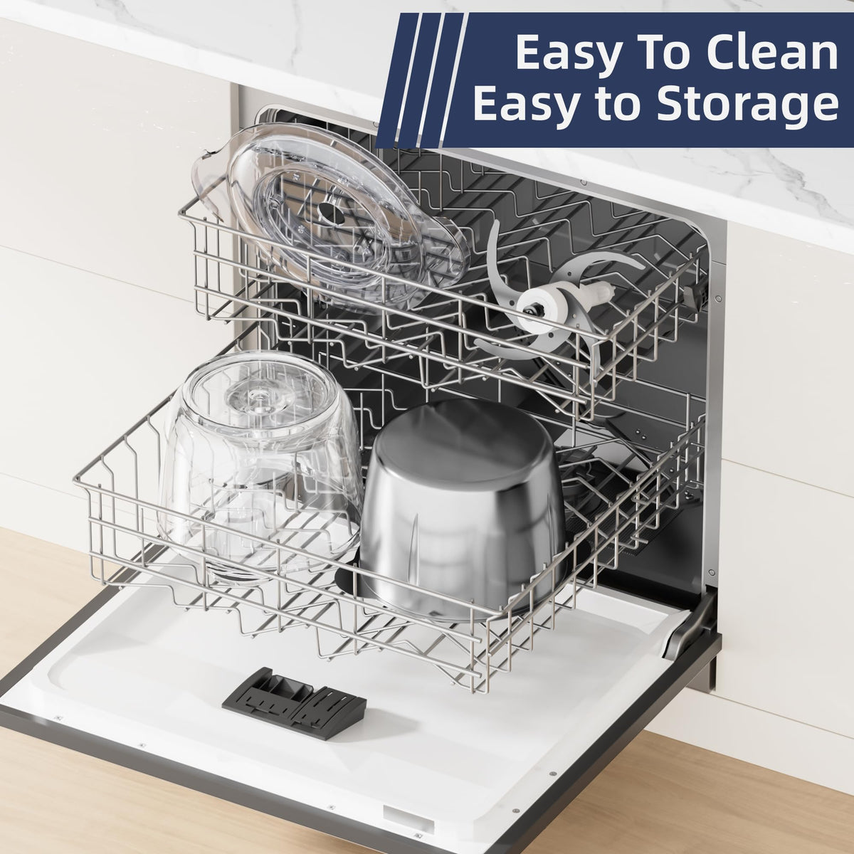 Tyooko compact design fits small kitchens for easy storage