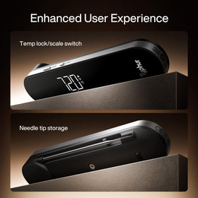 Typhur InstaProbe Core sunlight-readable display for bright outdoor use.