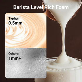 Typhur InstaWhisk stand keeps the frother tidy and ready.