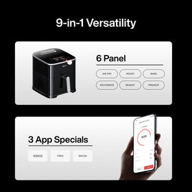 Typhur Sync 8QT AI recipe sync generates tailored cooking settings