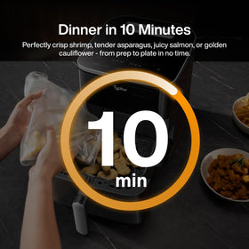Typhur Sync 8QT dishwasher-safe probe and basket for easy cleanup