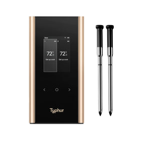Typhur Sync Gold base setup with live readings for precise control