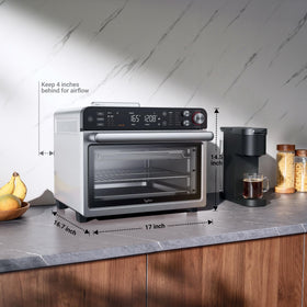 Large 27 quart capacity interior in Typhur Sync Oven
