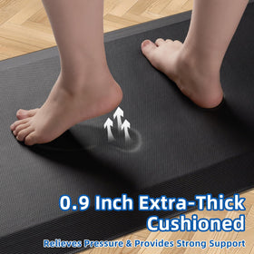 Tyrot memory foam mat provides durable standing comfort during prep