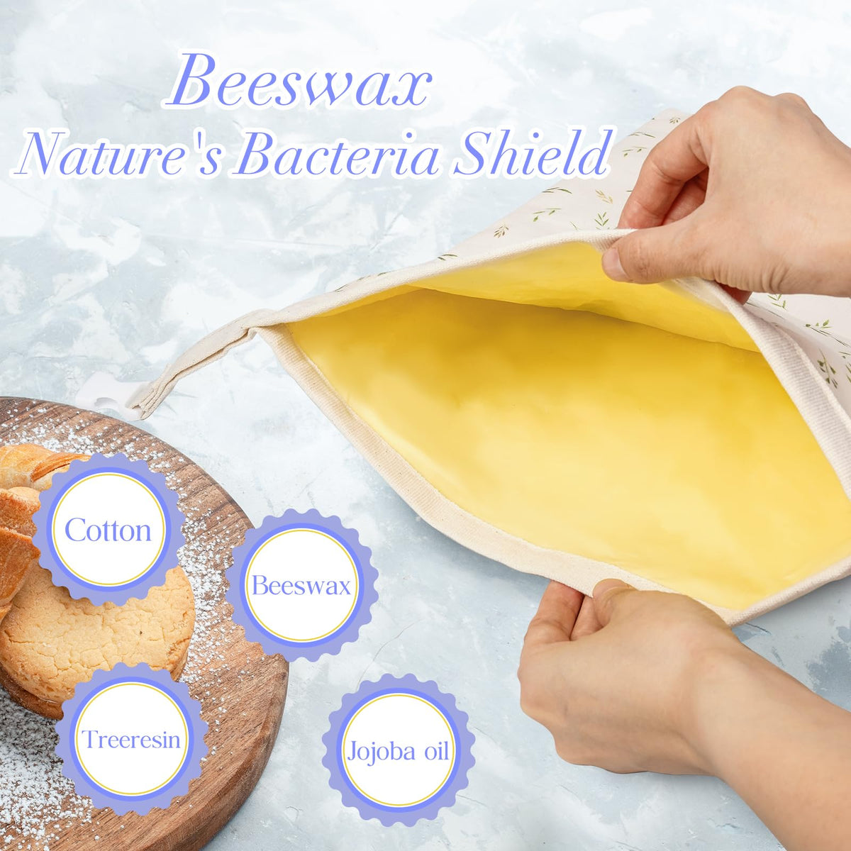 Tyzarglef reusable bag ready to wash and reuse for zero waste