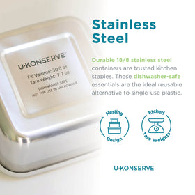 U Konserve bento box freshness seal keeps meals intact