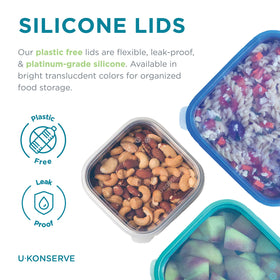 U Konserve bento box stackable for compact fridge organization