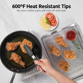 U-Taste 18/8 stainless steel handle for secure grip during cooking.
