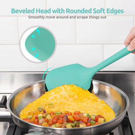 U-Taste dishwasher-safe utensils in aqua sky for easy cleanup