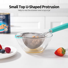 U-Taste hanging hole for easy storage and quick access.