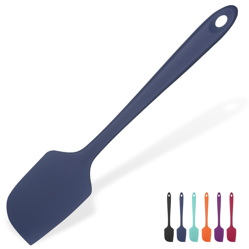 U-Taste heat resistant silicone spatula shows 600°F capability for high-heat cooking