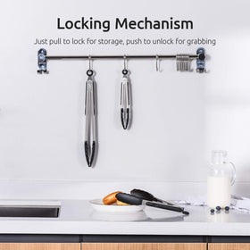 U-Taste 18/8 stainless steel handle design for durability and rust resistance.