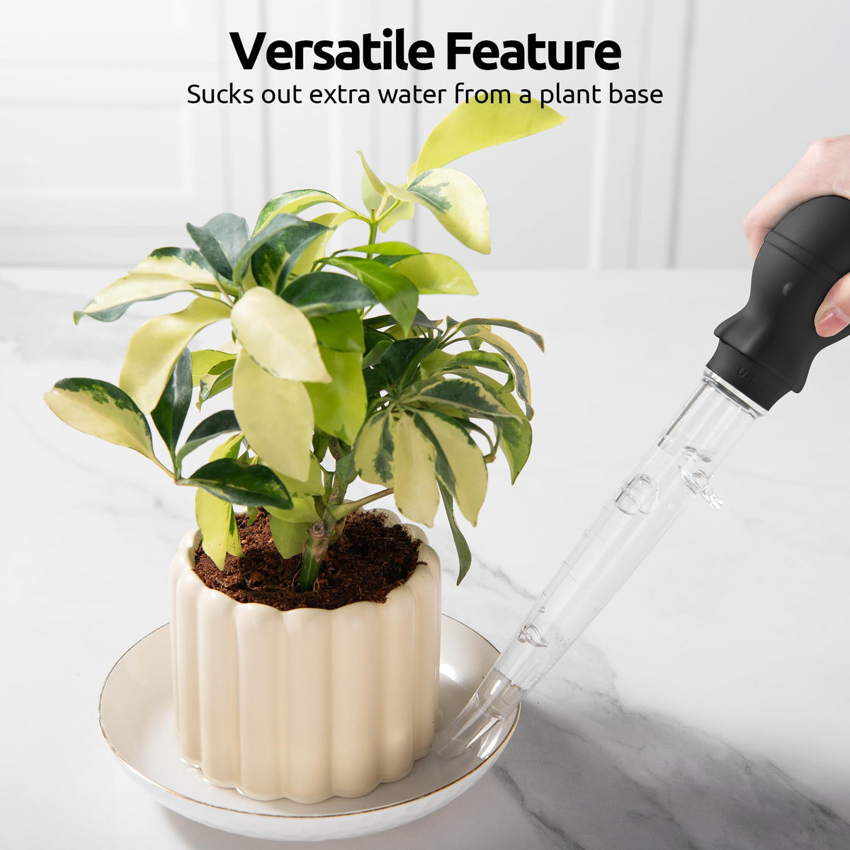 U-Taste 1.5oz capacity supports quick basting sessions.