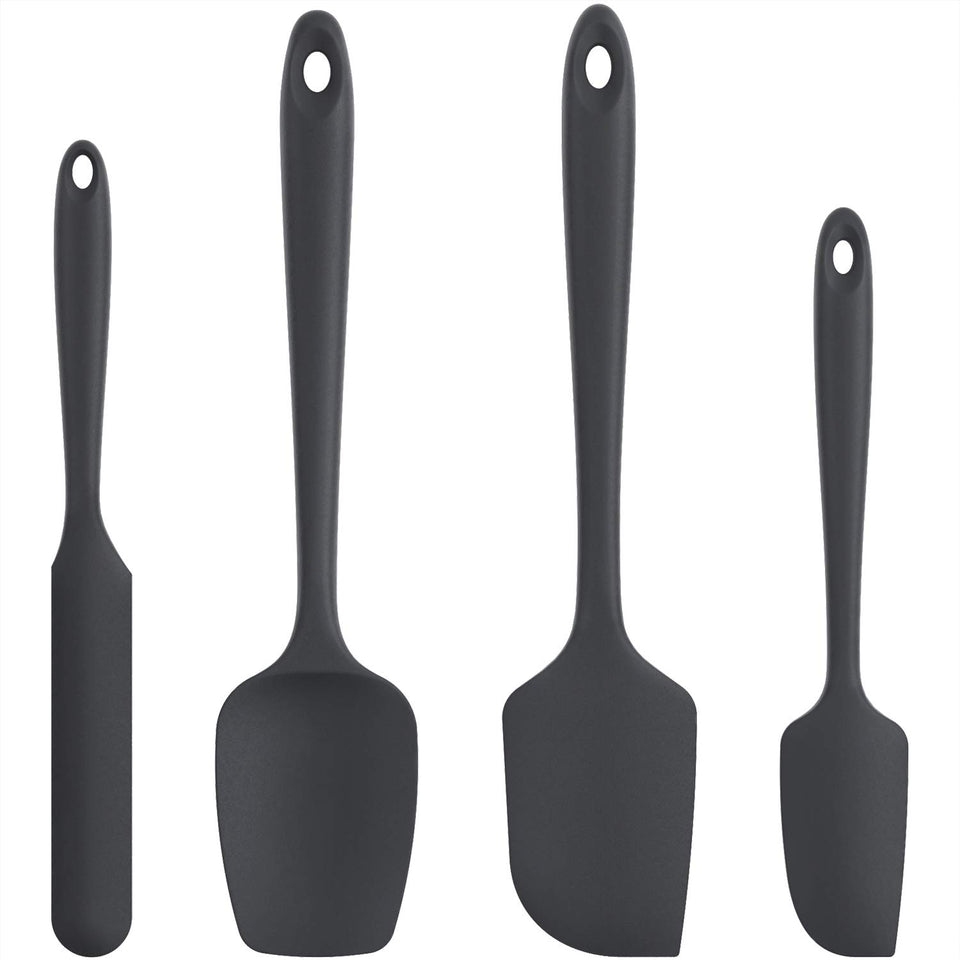 U-Taste silicone spatula set jar spatula in bowl for scraping sauces safely