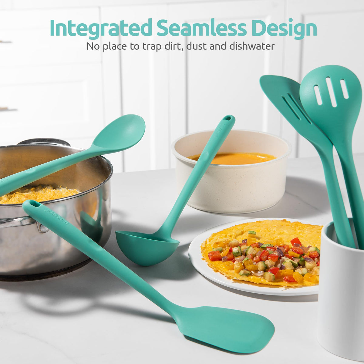 U-Taste hanging storage concept in aqua sky for easy access
