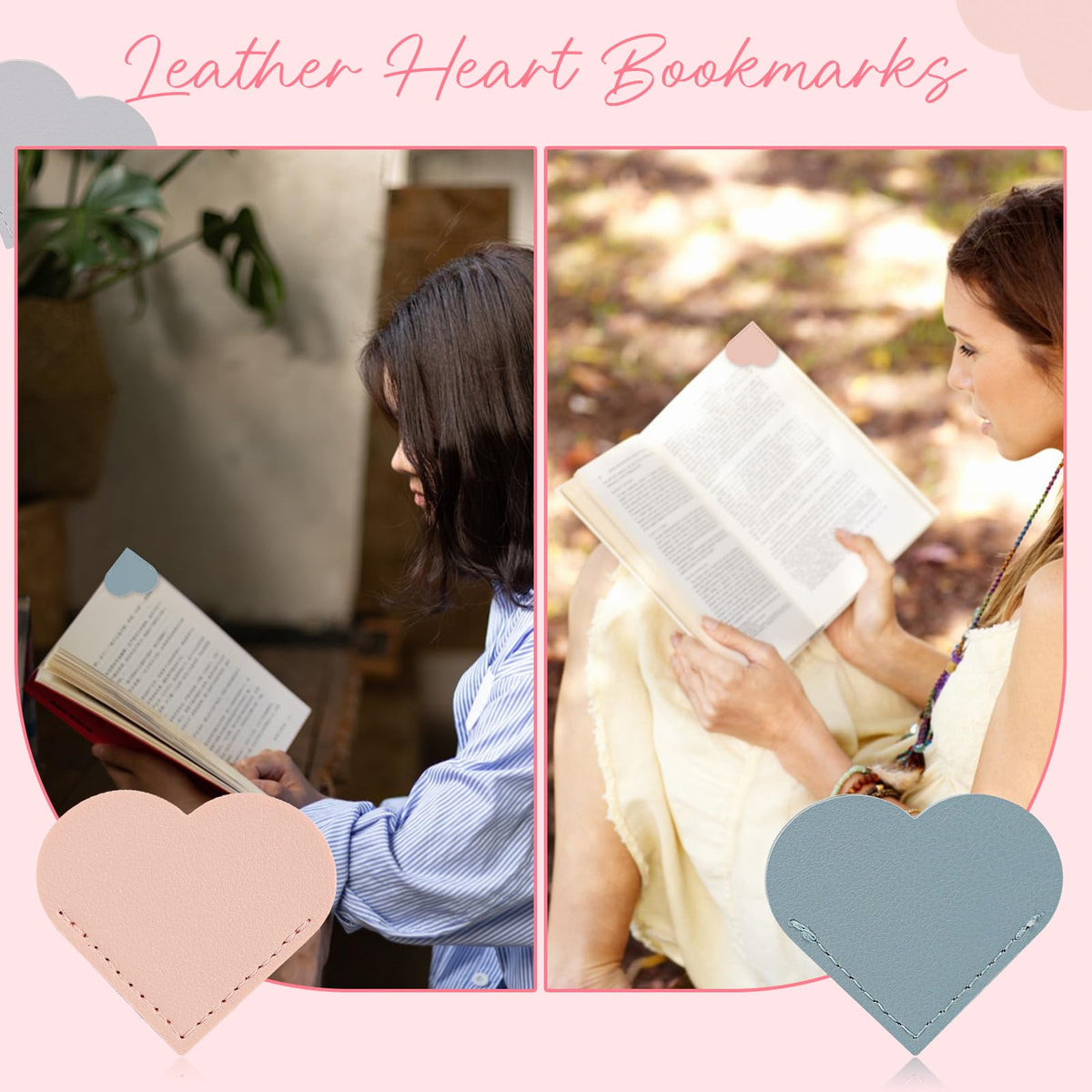 UAREHIBY bookmarks, two pieces to enrich reading routines