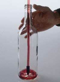 UBREW Fermtech bottling wand attached for precise wine and beer filling.