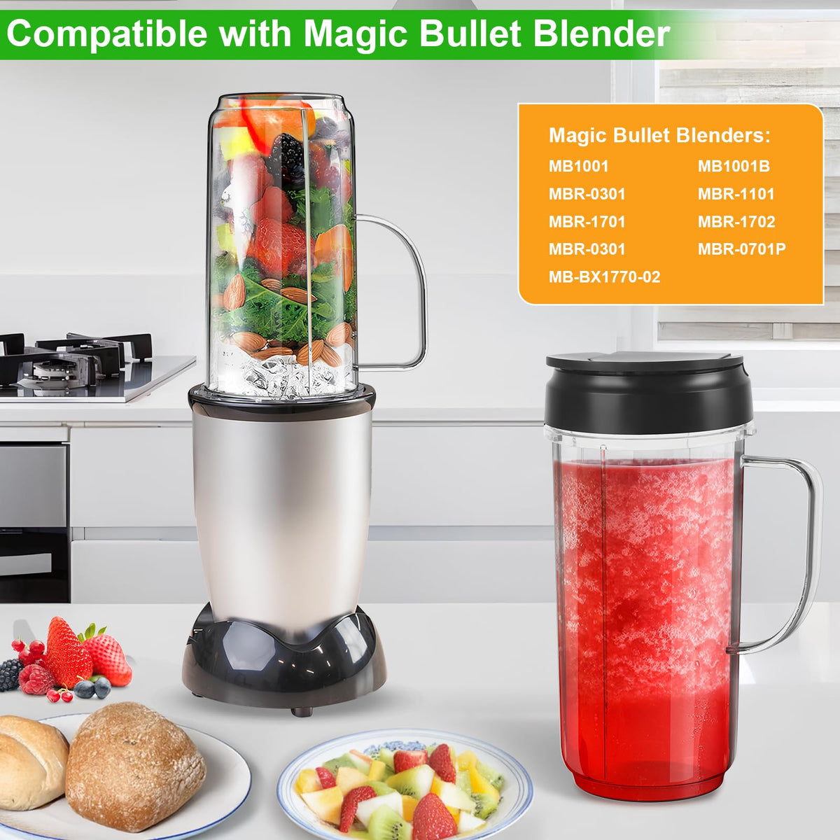 UBYNID BPA-free plastic cup ensures safe, tasty shakes.