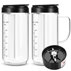 UBYNID 22oz cup with handle for easy gripping and blending comfort