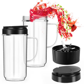 UBYNID replacement parts kit including cups, lids, and blade for versatility
