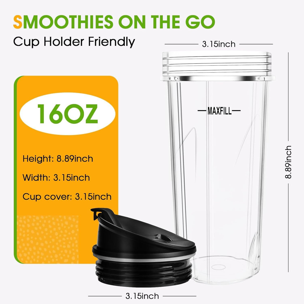 UBYNID Ninja cup is BPA-free and dishwasher safe for easy daily use.