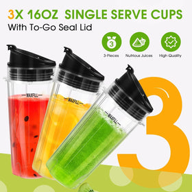 UBYNID Ninja 3-pack with lids keeps backups ready for busy households.