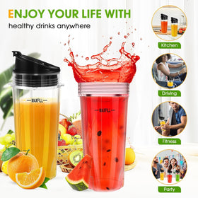 UBYNID Ninja travel-friendly cup aids on-the-go hydration with leak-resistant design.