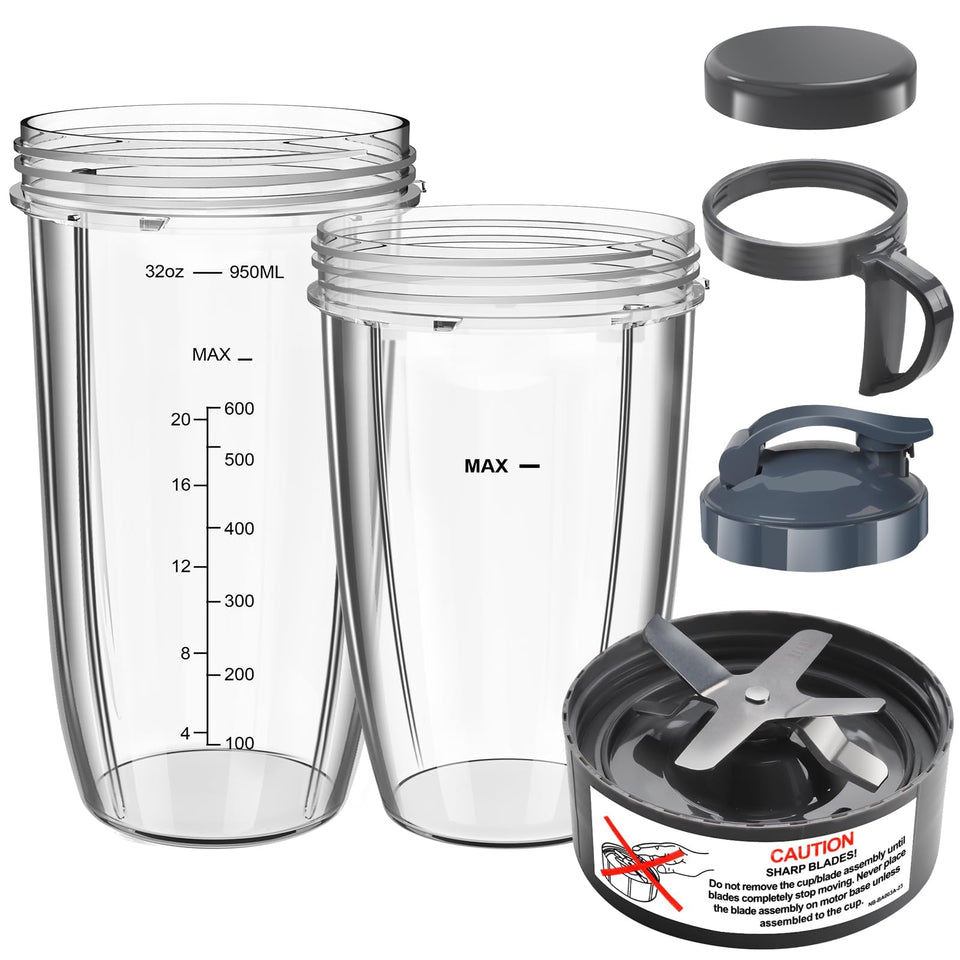 UBYNID Nutribullet 32oz cup for smoothies with a leak-free design