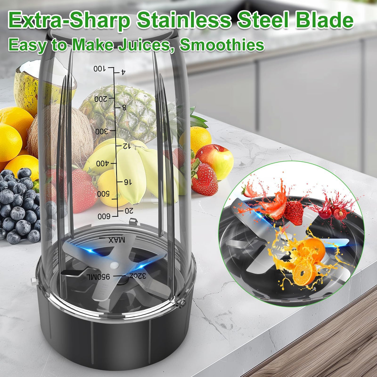 UBYNID Nutribullet extraction blade for efficient blending