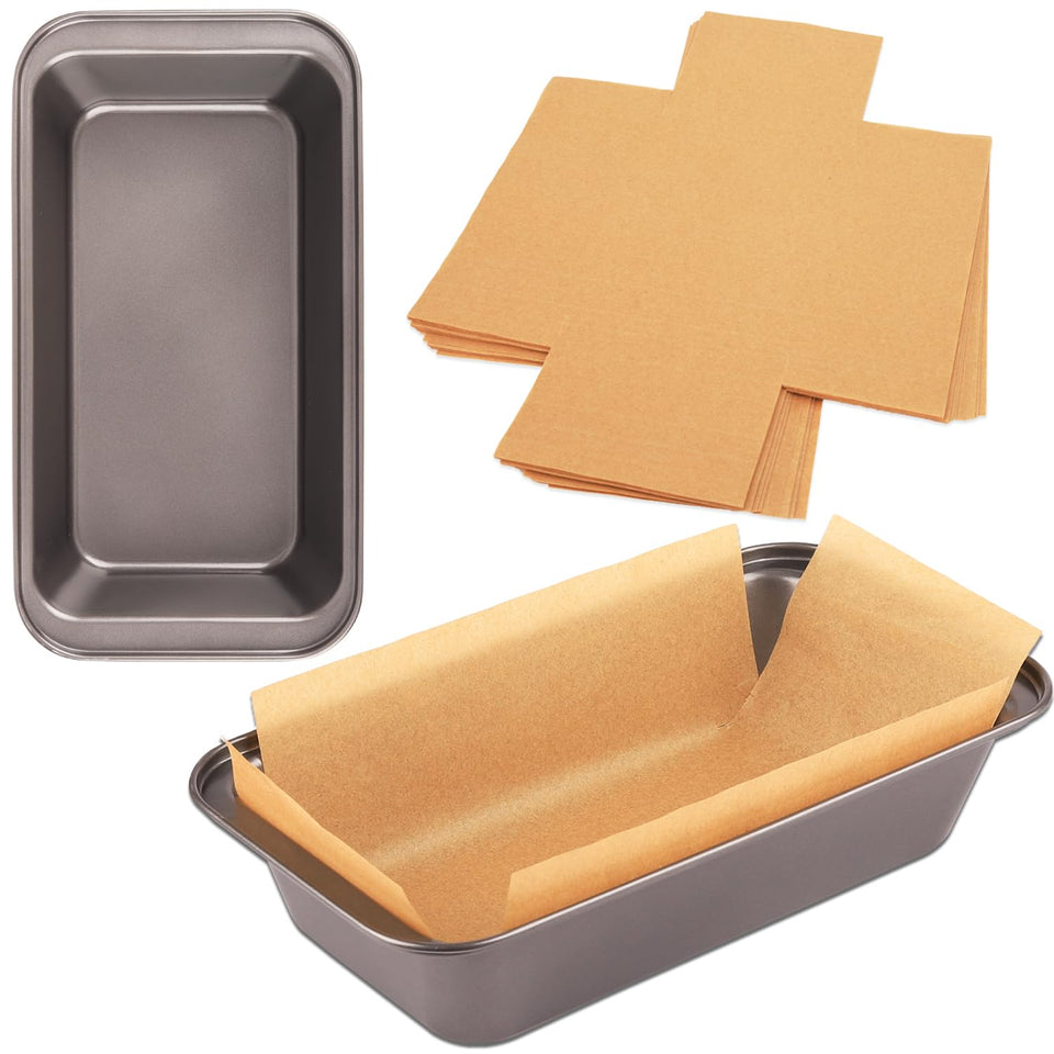 UCBAT loaf pan set in 9x5 inch size for even baking