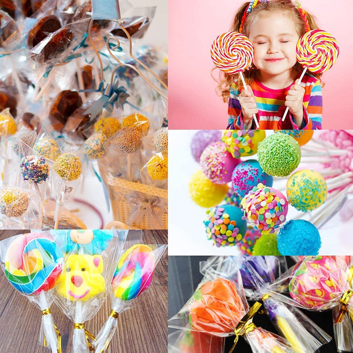 Ucnemous cake pop kit display, a ready-to-use DIY dessert set.